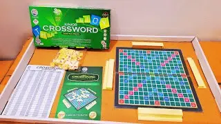 Unboxing and Review of RATNA'S Neo Crossword Educational Board Games Board Game