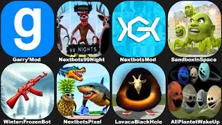 NEXTBOTS IN PLAYGROUND MOD 99 NIGHTS IN THE FOREST,SANDBOX IN SPACE ALL PLANETS WAKE UP,Garry's Mod