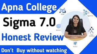 Sigma 7.0 Complete Placement Course Honest Review | Sigma 7.0 Course Review by TechStark