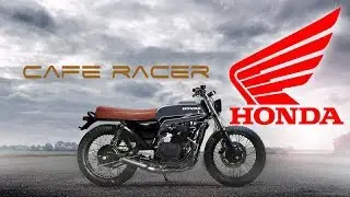 Honda CB125 Cafe Racer Modified /Virtual Tuning/