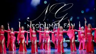 Negoum El Fan international bellydance festival competition in Novosibirsk