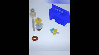 3D Animation of Gear Box Assembly with Autodesk Inventor 🔥🔥