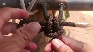 Two knots that are very solid for emergency rescue trailers  in everyday Life ...