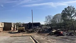 Demolition of former Forest Cove apartments begins in southeast Atlanta