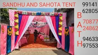 4 Ceiling pandal with entery gate|SANDHU'& Art.