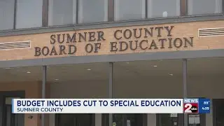 Sumner County Schools budget includes cut to special education