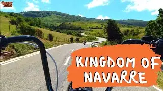Beautiful motorcycle rides in the KINGDOM of NAVARRE around the vibrant city of PAMPLONA