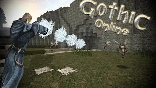 Gothic remake в майнкрафт (МАГИЯ+ШЕРШНИ) #gothic #minecraft