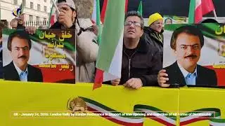 London&ndash;Iranian Resistance Rally in Support of Iran Uprising & Rejection of All Forms of Dictatorship