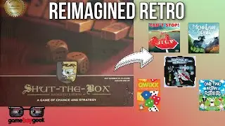 Reimagined Retro Board Game Classics - Shut the Box