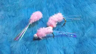 Вязание мушек: простая мушка Flashtail из яичной пряжи от Мартина Уайта.