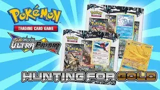 Pokemon Ultra Prism Hunting For Gold! First Triple booster packs