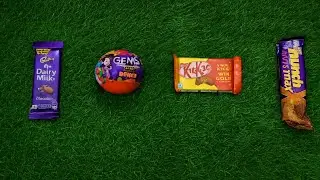 &ldquo;ASMR Chocolate Unboxing 🍫✨ Gold KitKat, Gems Ball, Munch & Dairy Milk |