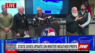 Georgia state officials give safety tips as ice storm looms