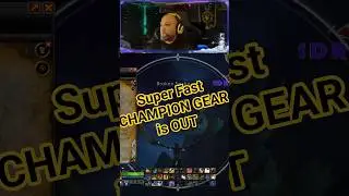 Super Fast CHAMPION GEAR is OUT #wow #shorts #warcraft