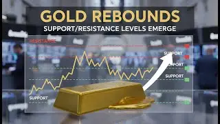 Support/Resistance Levels Emerge as Gold Rebounds