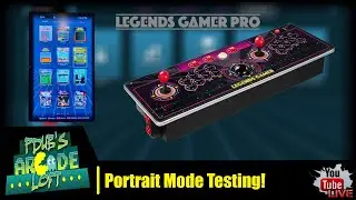 AtGames Legends Gamer Pro Vertical Mode Gameplay!