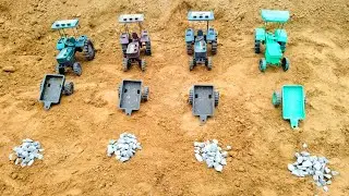 👉 &ldquo;Today, we loaded heavy gravel into the tractor trolley.&rdquo; 🚜🪨