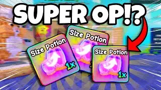 New SIZE POTIONS is TOO OVERPOWERED!!! Plants Vs Brainrots!🌻