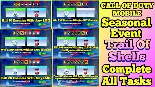 Call Of Duty Mobile Seasonal Event Trail Of Shells Complete All Tasks Earn Free Rewards Season 1