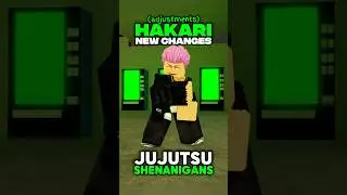 HAKARI NEW CHANGES!! #jujutsushenanigans #roblox #foryou #shenanigans #jjk #jjs #anime #hakari