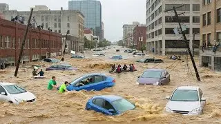 Southern Turkey Under Water! Destructive Flooding Paralyzes Mersin Province