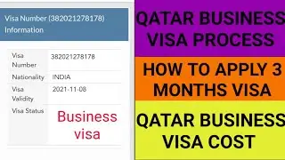 Doha Qatar 3 months visa 🇶🇦 Qatar business visa process 📄 Qatar 3 months visa price 📰 qatar visa