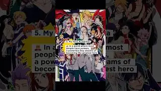 10 Anime You MUST Watch Before You Die! #topanime #AnimeShorts #AnimeRanking #AnimeFans #shorts