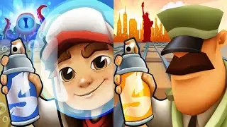 Subway surfers : New York 2025 🆚 Underwater 2024 Map Comparison 