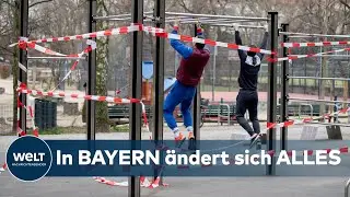 WELT DOKUMENT: Coronavirus - Söder erlässt knallharte Covid-19-Ausgangsbeschränkungen in Bayern