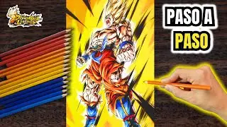 &iexcl;AS&Iacute; SE DIBUJA GOKU ULTRA SUPER SAIYAJIN! 😱 TUTORIAL PASO A PASO