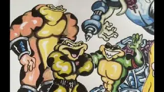 Dive into the Nostalgic World of Battletoads: Original Designs Revealed!