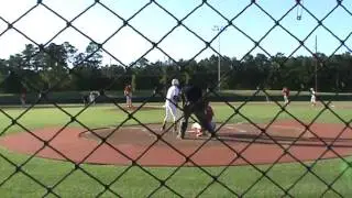 TWCA vs  Bryan College Station Mustangs Single up the middle w:RBI & stole 2nd base