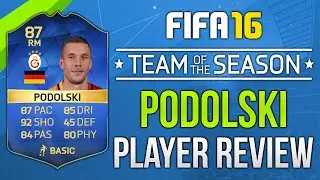 Обзор игрока FIFA 16 TOTS PODOLSKI (87) Обзор игрока FIFA 16 Ultimate Team