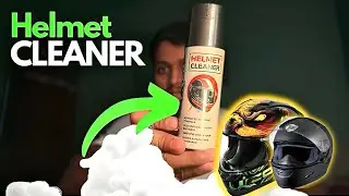 Helmet Cleaner Spray Review | Yash Bhardwaj | Vlog:197