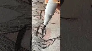 Drawing Lu Guang from Link Click #drawsoeasyanime #art #drawinganime #anime #sketch #shorts #fyp