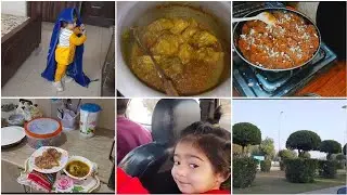 Rajab ki niyaz bnaii (kunday)|| Bachon ki cute harkatein || tasty suji ka halwa|| 