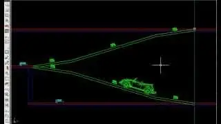 How to design and draw parkin-ramps in AutoCAD with APLUS plug-in.