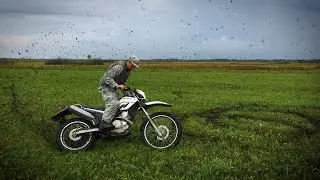 Can Yamaha serow 250 handle Motocross Track ?