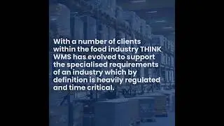 Warehouse Management Systems For The Food Manufacturing Industry.