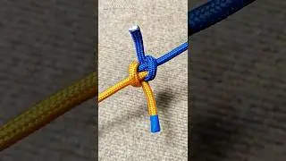 YCB-Knots #89，Simple and fast rope head docking knot.#diy #viral #shorts#绳结#knots