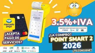 Todo lo que DEBES SABER de POINT SMART 2 antes de COMPRARLA ¿Facil de usar? |Mercado Pago Terminales