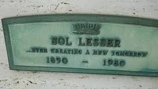 Film Producer Sol Lesser Grave Hillside Memorial Park Culver City LA California USA May 18, 2023