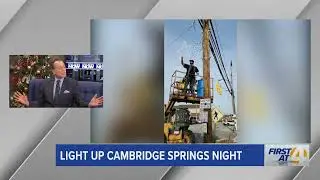 CREATE Light Up Cambridge Springs Night