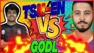 GODL vs TSM-EN || SMOKIE almost clutched || intense 4 v 4 in MIRAMAR || smokie too OP ||