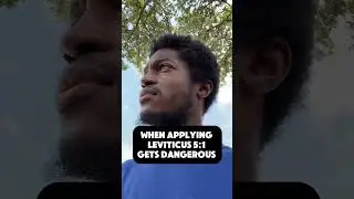 When applying Leviticus 5:1 gets Dangerous....