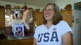 Former Mid-Michigan Olympian shares life lessons with the help of a blind St. Bernard