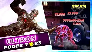 ULTRON  de 7⭐ en R3  es una BESTIA! | marvel batalla mcoc