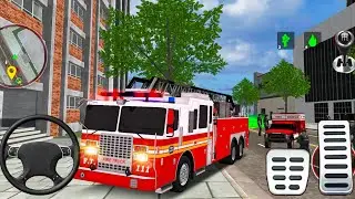 Fire Truck Driving Simulator 3D - Police, Ambulance Emergency Driver - Android GamePlay