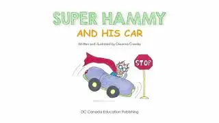 Supper Hammy and his car English Book for kids 幼儿英文绘本Ingl&ecirc;s Para Crian&ccedil;as